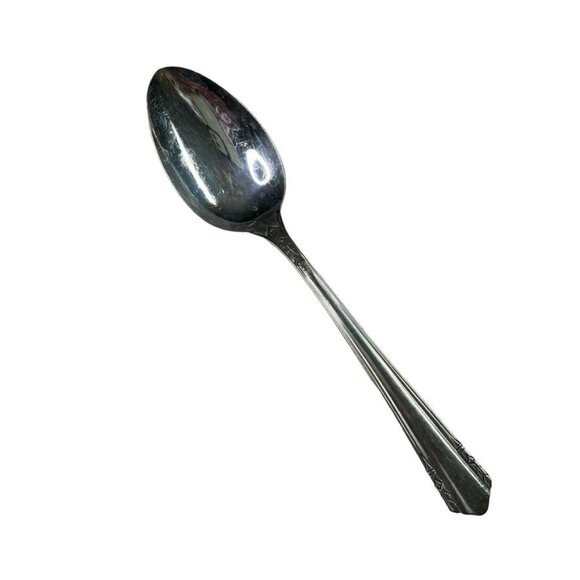Vintage WM A Rogers Plus Silverplate 1934 Oneida Silver Malibu Teaspoon u - Picture 1 of 3